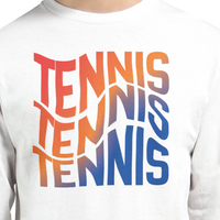 Load image into Gallery viewer, Tennis Wave Long Sleeve T -Shirt